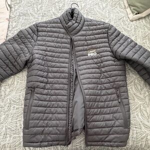 Eddie Bauer Mens Gray Puffer Jacket